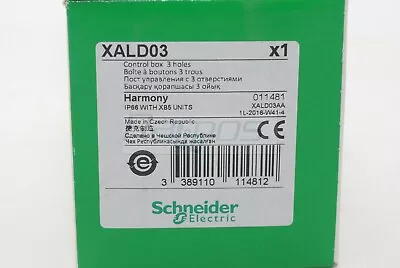 Buy Kit 3 Pieces XALD03 Box For Buttons 3 Holes Telemecanique SCHNEIDER ELECTRIC • 63.63$