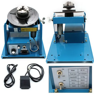 Buy Motor Rotary Welding Positioner Turntable Table High-quality 2-10r/min 110V  • 285$