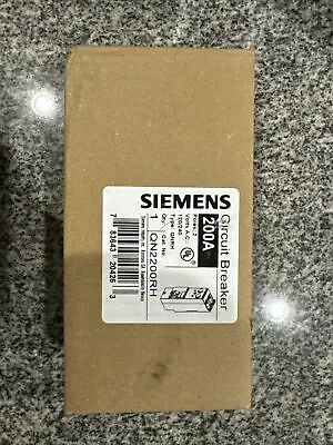 Buy Siemens ITE QN2200RH 200A Main Breaker 2 Pole 240V 22K AIC New In Box • 125$