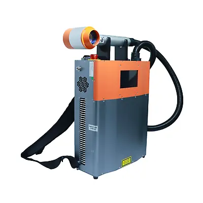 Buy 100W Portable Laser Cleaning Machine Rust Remover Pulsed Backpack Laser Cleaning • 9,599$