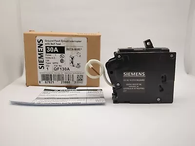 Buy Siemens 30 Amp GFCI Circuit Breaker 120-Volt Single-Pole QPF2 • 56.99$