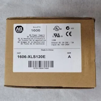 Buy New Factory Sealed Allen-Bradley 1606-XLS120E 24 VDC Power Supply 1PC • 286.50$