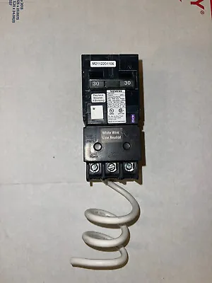 Buy Qf230a Siemens 2 Pole 30 Amp Gfci Ground-fault Circuit Breaker • 105$