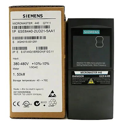 Buy 6SE6 440-2UD21-5AA1 1PCS NEW SIEMENS 6SE6440-2UD21-5AA1 Inverter Fast Delivery • 242.52$