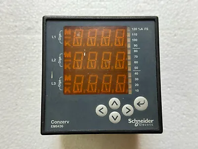 Buy Schneider Electric Em6436 Dual Source Energy Meter • 99$