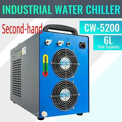 Buy Secondhand Industrial Water Chiller CW-5200 For CNC/ Laser Engraver Machines • 259.88$
