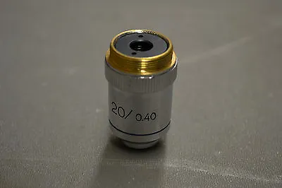 Buy Microscope Objective Lens 20x / .40  NEW • 15$