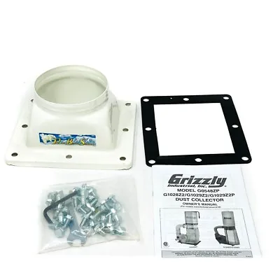 Buy Grizzly Connection Adapter Flange For G0548ZP, G1028Z2, G1029Z2P Dust Collectors • 99.97$