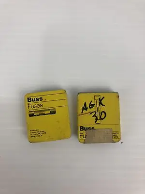 Buy Buss Fuses AGX30 Mini Fuse - Lot Of 9 • 16$