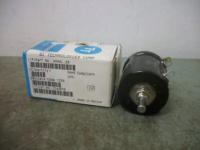 Buy Beckman Industrial Variable Resistor Potentiometer Ar5kl.25 Nib • 29.99$