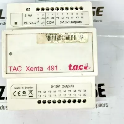 Buy TAC XENTA 491 SCHNEIDER ELECTRIC USED Made In Sweden TAC XENTA 491 • 99.99$