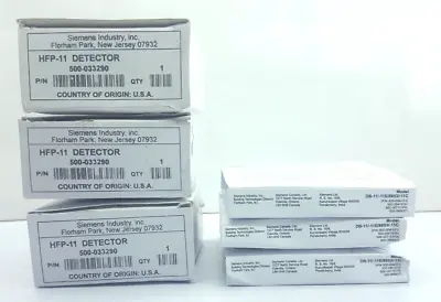 Buy 3pcs Lot Siemens Hfp-11 Fire Alarm Smoke Detector 500-033290 With Base Db-11e • 328.06$