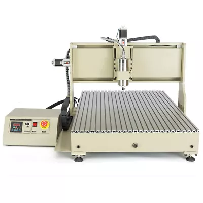 Buy 6090 CNC Router USB 4 Axis Engraver Mill Cutter 2200W VFD Engraving Machine RC • 2,214$
