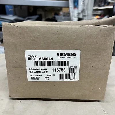 Buy Siemens SEF-HMC-CW Speaker Strobe 500-636044  115758 • 49.99$
