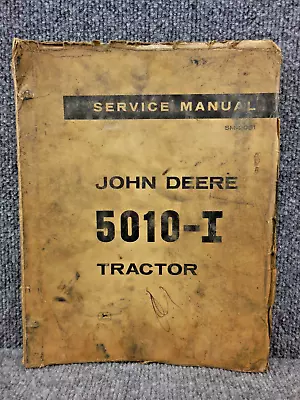 Buy OEM Original Factory John Deere 5010-I Tractor Service Manual SM-2051 • 27.99$