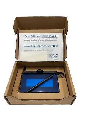 Buy Topaz SigLite 1x5 Signature Pad T-S460-HSB-R New With The Box • 111.99$