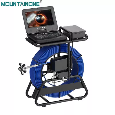 Buy 50m Sewer Pipe Inspection Camera 512hz Self-leveling Pipe Camera 10  Display • 1,199$