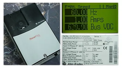 Buy Allen Bradley PowerFlex 70 15HP 20AD022A0AYNANNN 480VAC Tested Good FRN:2.005  • 1,599.99$