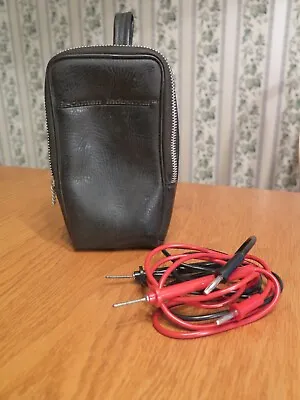 Buy Beckman Industrial Multimeter Case Leather?? And Micronta Leads • 19.95$