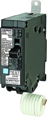 Buy Siemens B120DF 20-Amp Afci/Gfci Dual Function Circuit Breaker, Bolt On Panel Boa • 189.99$