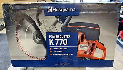 Buy Husqvarna K770 Power Cutter 14  2-Stroke Engine ~ Fresh New Stock ~ Free Ship! • 1,140$