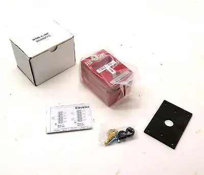 Buy Siemens MSM-K-WP Fire Alarm RED Metal Pull Down Station NEW IN BOX • 218.68$