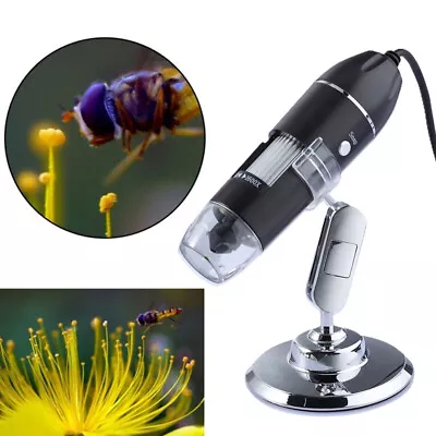 Buy 1600X USB Digital Microscope For Electronic Accessories Coin Inspection US Stock • 22.89$