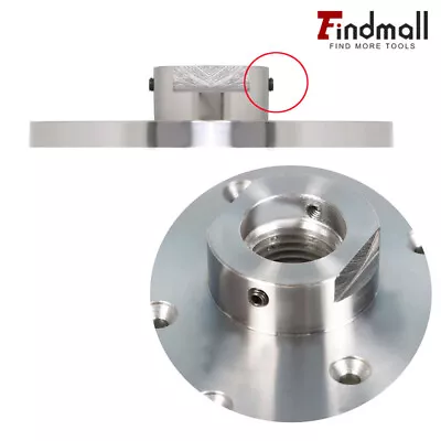 Buy Findmall 6  Wood Lathe Face Plate For 1-1/4  X RH 8tpi Threaded With Set Screws • 30.88$