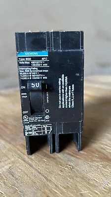 Buy Siemens QF250 50A 2-Pole 240V Circuit Breaker • 100$