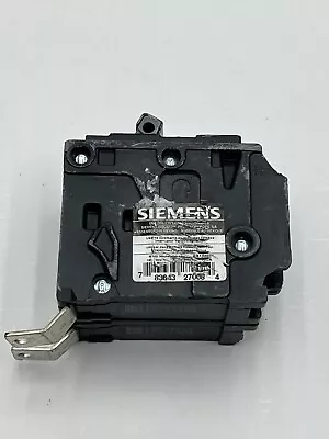 Buy Siemens  2 Pole 100 Amp 240V Circuit Breaker B2100HH • 110.49$