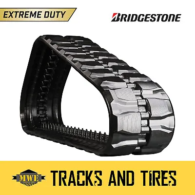 Buy Fits Kubota KX080-4S - 18  Bridgestone Extreme Duty  Excavator Rubber Track • 5,883.78$