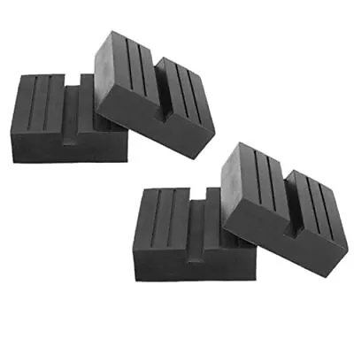 Buy 4PCS Car Auto Jacking Lift PadsRound Heavy Duty Car Lift Pads Rubber Arm Pads... • 34.23$