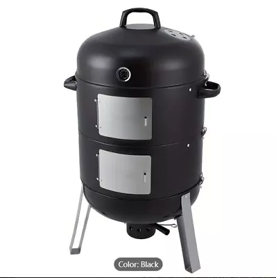 Buy 1pc 20.5in/52.07cm Vertical Charcoal Grill, 3-in-1 Barbecue Grill//new • 99.99$
