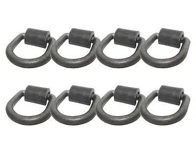 Buy 1/2  Weld-On D Ring Attachment Truck Trailer Cargo Tie Down (Pack Of 8) • 29.97$