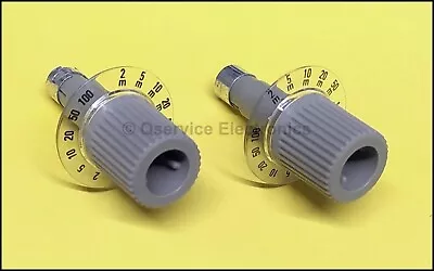 Buy Tektronix One Pair 366-1838-01 Knob With Dial Vertical Attenuator For 2213 2215 • 24$