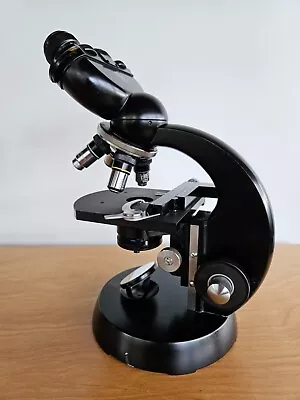 Buy Carl Zeiss Research Microscope 12.5X Compens 4-Objectives Flip Top 1.3 Condenser • 200$