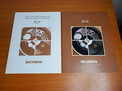 Buy Beckman J2-21 Series Rotor Brochure & Centrifuge Brochure  • 18.95$