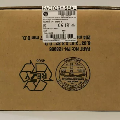 Buy New Factory Sealed AB 1764-28BXB SER B MicroLogix1500 28 Point Controller • 508$