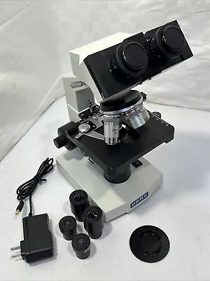 Buy OMAX 40X-2000X Binocular Lab Compound LED Biological Microscope Mechanical Stage • 99$