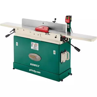 Buy Grizzly G0857 8  X 76  Parallelogram Jointer W/ Mobile Base • 2,240$