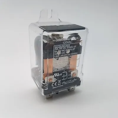 Buy Schneider Electric Enclosed 120VAC 8 Pin Power Relay 389FXBXC1-120A • 30$