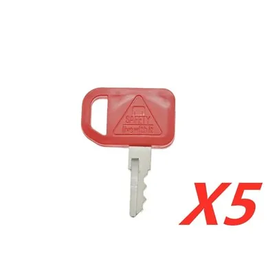 Buy 5pcs Fits John Deere JDS Excavator KV13427 T209428 Skid Steer Ignition Key • 8.95$