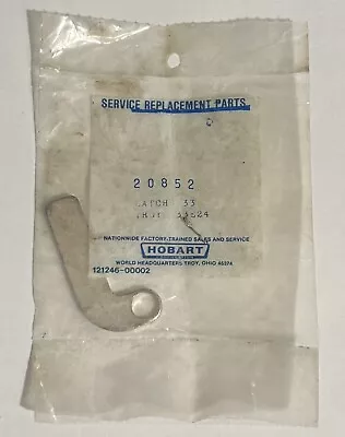 Buy Hobart  New OEM Meat Saw Latch 00-020852 Sealed Part 20853 • 259.95$