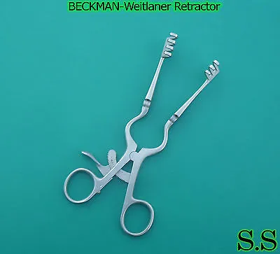 Buy BECKMAN-Weitlaner Retractor 6  3x4 BLUNT Hinged Blade • 20.30$