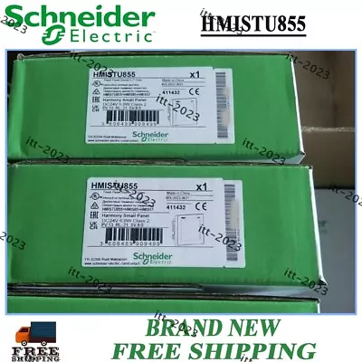 Buy 1PC New In Box Schneider HMI HMISTU855 Schneider Electric Touchscreen HMISTU855 • 1,006.99$