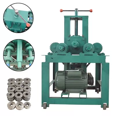 Buy Multifunction Pipe Bending Machine Electric Square/Round Tube Bender With Dies • 1,599.88$