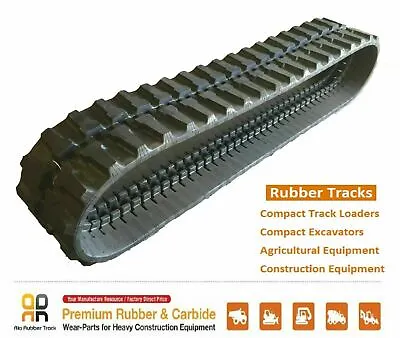 Buy Rubber Track 14  Wide 350x54.5x86 Kubota KX040 KX040H KX040-4 Excavator • 1,749.91$