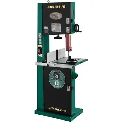 Buy Grizzly G0513A40 17  2 HP Bandsaw - 40th Anniversary Edition • 1,880$