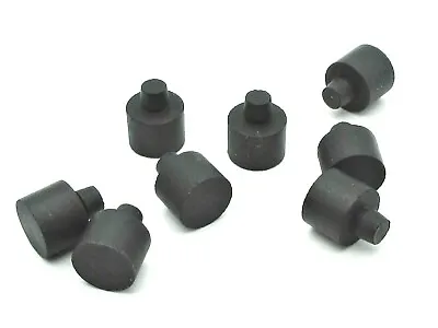 Buy 7/32  Ridged Stem Bumpers  Push In  3/8  H X 1/2  Dia  Fits 1/16  Thick Panels • 12.48$