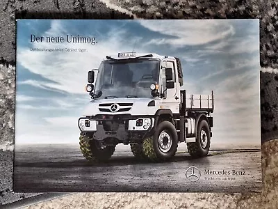 Buy Mercedes-Benz Unimog Brochure Tractor Tug • 7.52$